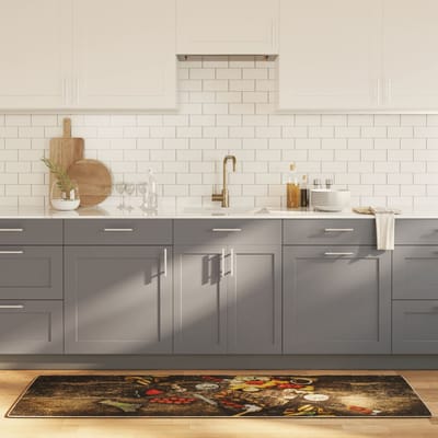 vidaXL - Keukenmat - wasbaar - 60x180 - cm - meerkleurig