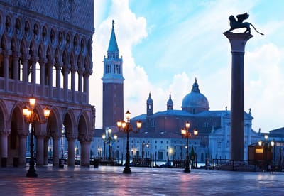 Fotobehang City Venice San Marco | XL - 208cm x 146cm | 130g/m2 Vlies