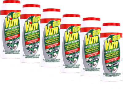 Vim - Schuurpoeder - Citroen Fris - 6 x 500gr - Voordeelverpakking