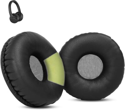 Vervangende oorkussens voor draadloze Bluetooth hoofdtelefoons met proteïneleer, comfortabel en duurzaam