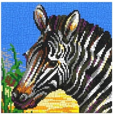 Stickit zebra, ca. 4.400-delig