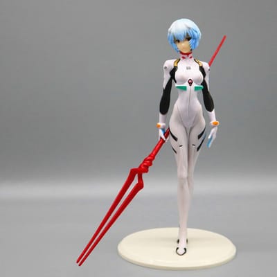 22CM Anime NEON GENESIS EVANGELION EVA Ayanami Rei Schattige en Charmante Figuur PVC Model Speelgoed Poppetje Verzamelen Ornamenten Cadeaus white