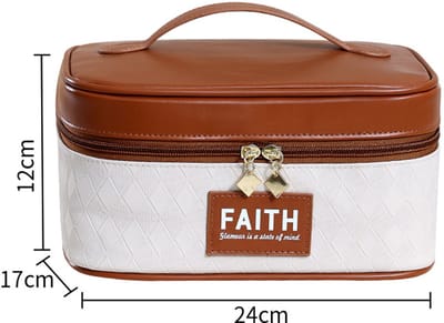 Neopreen Make-up Organizer Tas – Brown