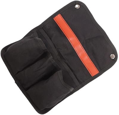 Dailygoods- Armsteun Multifunctioneel - Opvouwbare Armsteun - Waterdicht Canvas - 4 Vakken - Lichtgewicht en Duurzaam - Handig voor Camping - Stoelorganizer