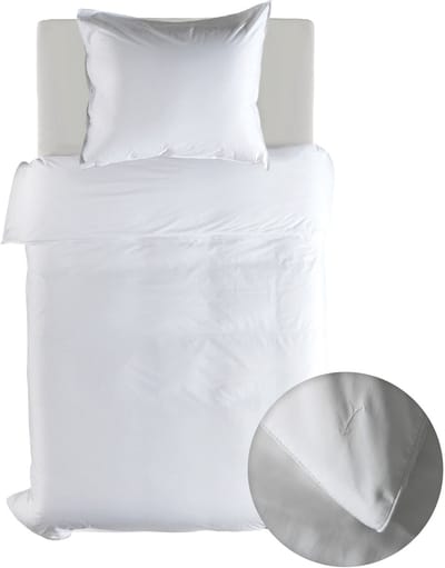 Yellow Dekbedovertrek Suite Dubai - Katoen - Blanc de Blanc - 140x200-220 cm - 100% Katoen - Eenpersoons