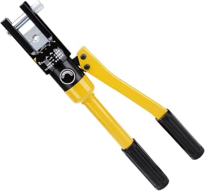 Hydraulisch Krimpgereedschap - Kabelschoen Krimper - Elektrische Verbindingen Maken - 10 Ton Krimpkracht - 10-120 mm² - Grijs