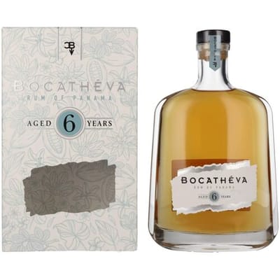 Bocathéva Rum Bocathéva 6 Years Old Ron de Panama 45% Vol. 0,7l in geschenkverpakking