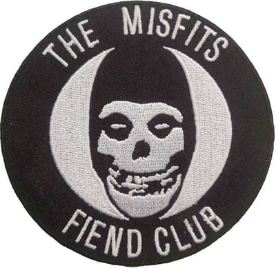 Misfits - Fiend Club Patch - Zwart