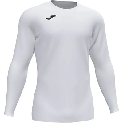 Joma Academy III Voetbalshirt Lange Mouw Kinderen - Wit | Maat: 104-116