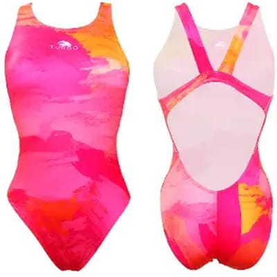Turbo Brush Brush Zwemkleding Roze 4XL Vrouw