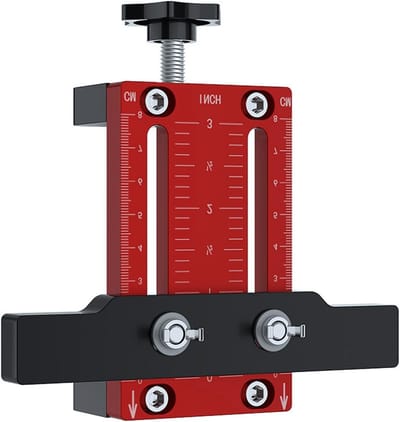 Professionele Fitting Jig voor Kastdeuren van Aluminium, Voor Deur Dikte van 10mm tot 60mm, Ideaal voor Keuken en Badkamer Installatie