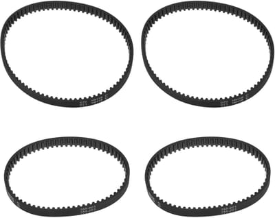 Solidchoice- Aandrijfriemen Set - Compatibel met Bissell ProHeat 2X Revolution Pet Pro - 4 Stuks - Duurzaam Rubber - Lange Levensduur - Vervangingsriemen - Stofzuigerriemen