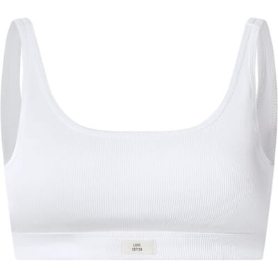 ESMARA Dames geribde bustier (wit, S (36/38))