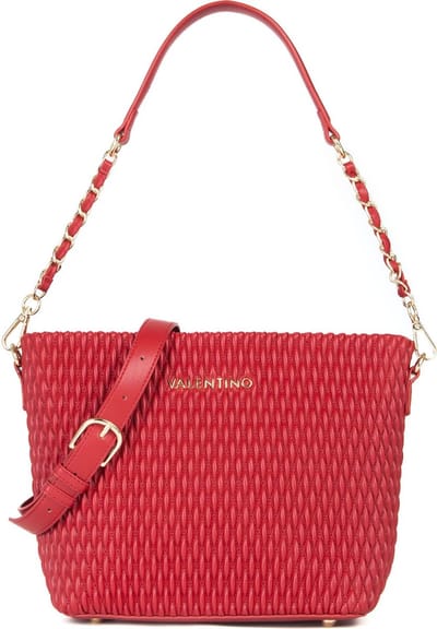 VALENTINO Schoudertas Frequency Re Hobo Bag Rosso Scuro Rood