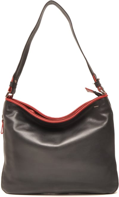 Berba | Soft | Schoudertas Dames | Tas | Zwart | Leer
