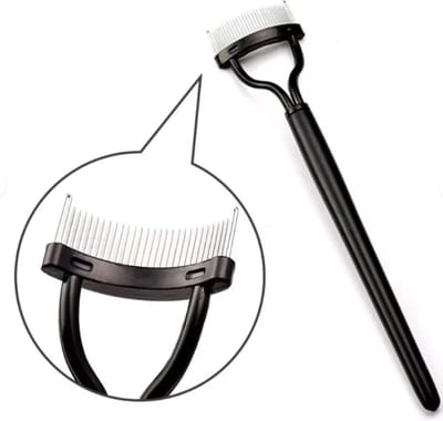 NATURA BEAUTY™ Wimperkam - Eyelash comb - Wimper separator - Wimper kam - Lash Separator - Mascara Make-up tool - Wimpers - Metalen tanden - Tool - Separeren-Separator-Applicator - Tiktok - Viral - Makeup-Mascara-Wimpers