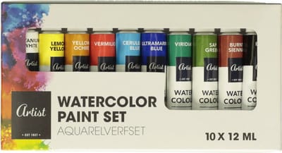 Aquarelverf, 10x12ml