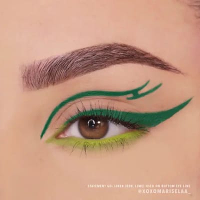 Moira | Statement Waterproof Gel Liner 008 Lime