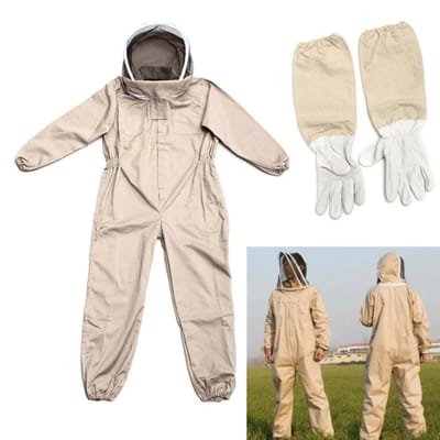 Professioneel Imkerpak Abrikoos Maat L - Inclusief Handschoenen & Masker - Steekbescherming-Belle's product