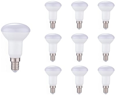 Kobi LED Reflectorlamp R50 E14 5W - 400lm - 3000K - 230V - Voor Spotverlichting, Badkamer of Vitrinekast - 10 stuks