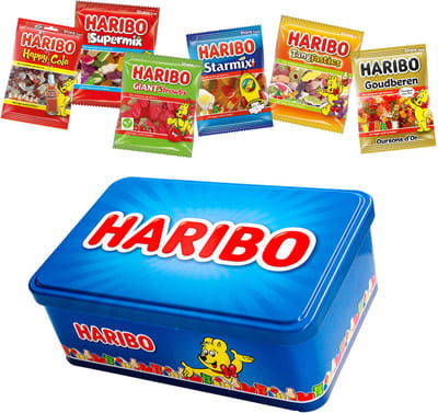 Haribo candy collection box Super Party - snoepdoos - snoepcadeau - Haribo snoep - 480g