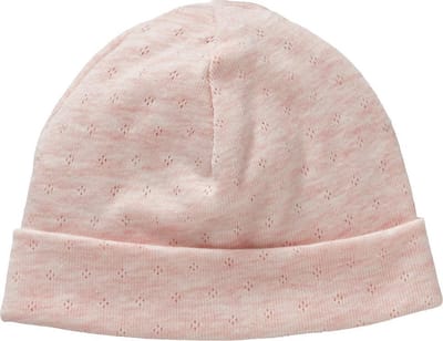 Cottonbaby babymutsje + krabwantjes - ajour - roze 0-3 mnd
