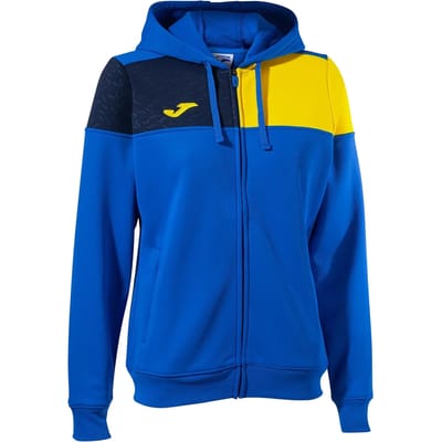 Joma Crew V Sweatshirt Met Rits Blauw 11-12 Years Meisje