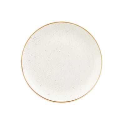 Churchill Stonecast Barley White Coupe Bord (6 stuks)