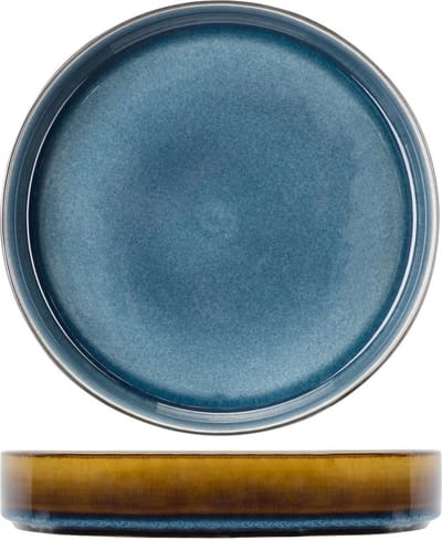 Cosy&Trendy Quintana Blue Diep Bord - Ø 19,5 cm