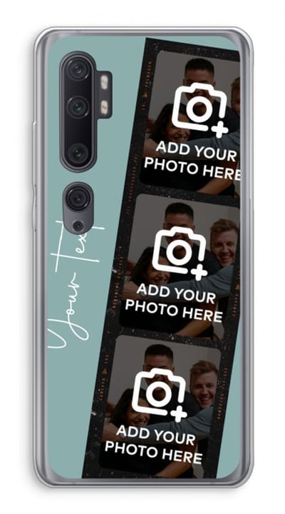 Gepersonaliseerd - Case Company® - Hoesje geschikt voor Xiaomi Mi Note 10 hoesje - Filmrol N°1 - Soft Cover Telefoonhoesje - Bescherming aan alle Kanten en Schermrand