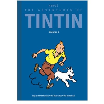 The Adventures Of Tintin: Volume 2: Cigars Of The Pharaoh / The Blue Lotus / The Broken Ear - - Hergé