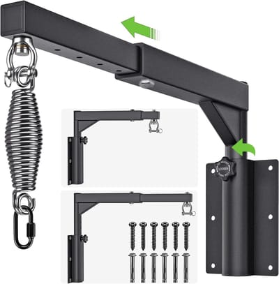 Punch Bag Beugel voor Muurbevestiging - Zware Hanger voor Thuis Gym en Outdoor Boksen
