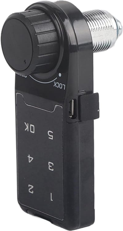 Dailygoody - Code Beveiliging - Digitaal Elektronisch Nachtslot - Voor Beveiligingskast - 20mm - Wachtwoord Sleuteltoegang - Geschikt voor Scholen