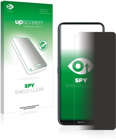 upscreen - privacy screenprotector voor Nokia 8.3 5G - Folie Beschermfolie Blauwlichtfilter