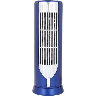 Desktop Toren Ruimteverwarmer PTC Keramische Verwarming 1000W 2 Niveaus Kleine Toren Ruimteverwarmer voor Binnen EU Plug gray