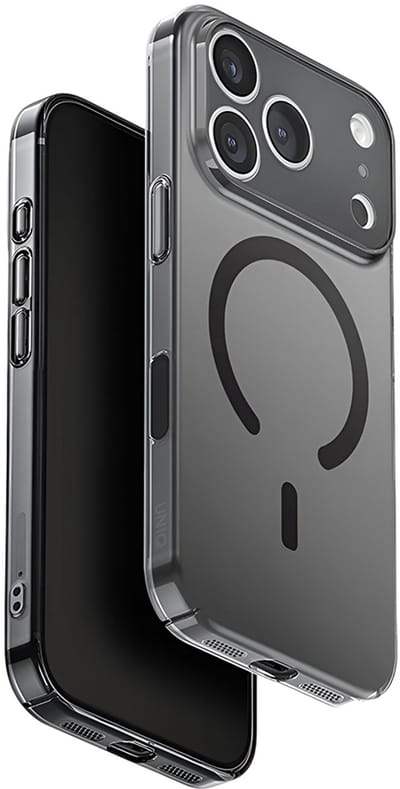 UNIQ AirSuit MagClick - Hoesje - iPhone 17 - Zwart - MagSafe