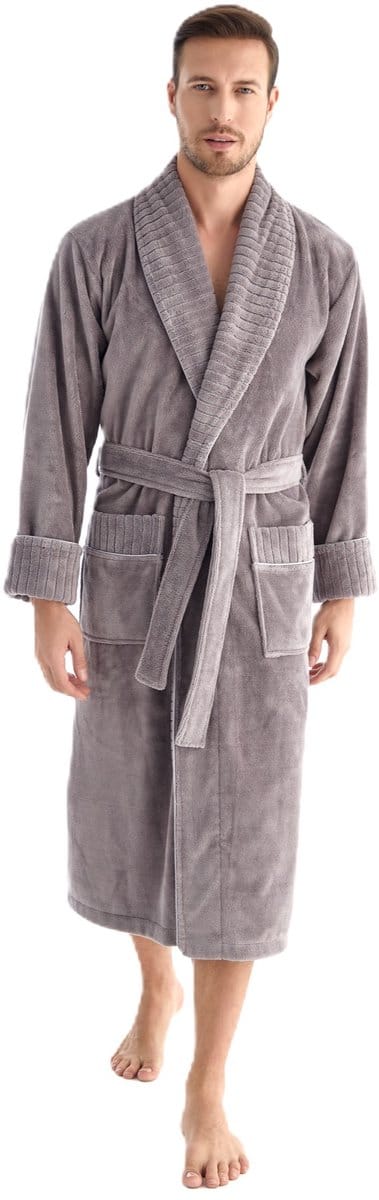 Heren Badjas Kai / Taupe/ L/XL
