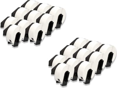 Brother DK-11201 - Labels Wit 20-pack - Huismerk Compatible - Geschikt voor Brother P-Touch QL1050 Brother P-Touch QL1050A1 Brother P-Touch QL1050N Brother P-Touch QL1050NA1 Brother P-Touch QL1060 Brother P-Touch QL1060N Brother P-Touch QL500