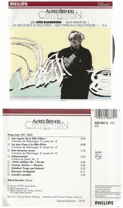Alfred Brendel Coll. 4 - Liszt SpÃ¤te Klavierwerke