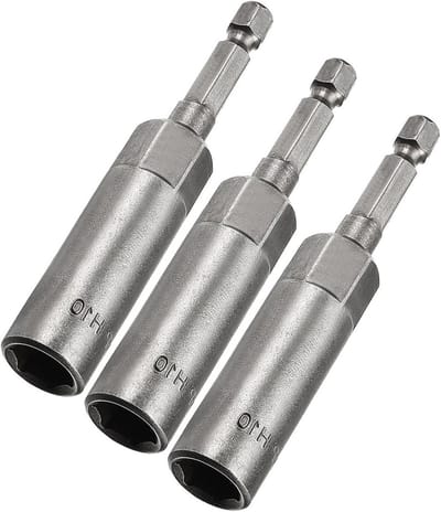 3-delige set zeskantschacht moer driver voor houtbewerking en machineonderhoud