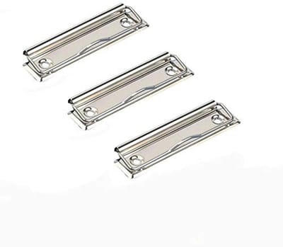 Dailygoods- Klembordclips Metalen - Wandmontage - Kantooraccessoire - Schoolgebruik - 12 cm - Hoogwaardig Metaal - Bordclips