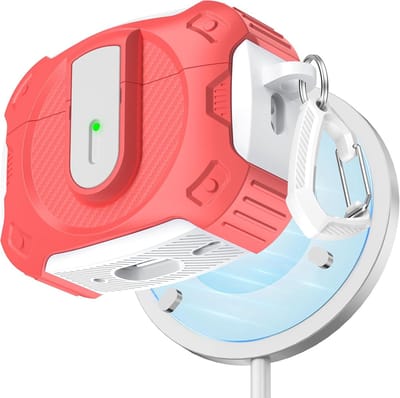 Hoes met Ruimthema voor AirPods Pro 2/1 met MagSafe en Reinigingsset