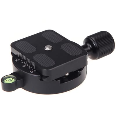 Pince DM-55 et plaque à dégagement rapide QR avec dégradé pour rotule 55 mm Arca Swiss RRS Wimberley noir