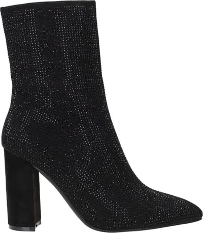 POSH By Poelman Enkellaarsjes - Dames - Zwart - Maat:41