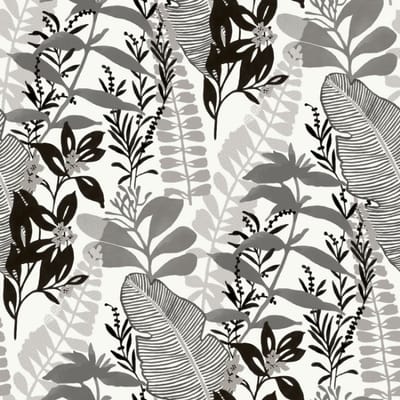 Vliesbehang Good Vibes Gv24277 - Zwart-wit - Grijs - Zilver - 10,05m X 53cm