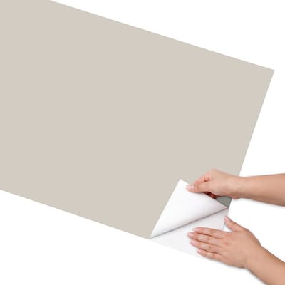 Coloray Meubel Wrap Folie - Romig Meubelfolie - 65x130 cm - Decoratiefolie Zelfklevend Warme steen - Meubelfolie Zelfklevend - Minimalist Meubelfolie - Wrapfolie Keuken - Wanddecoratie - Achtergronden en patronen