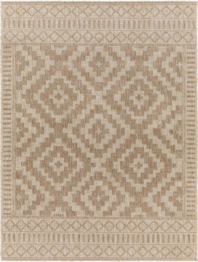SURYA Tricia vloerkleed jute-look beige - binnen en buiten