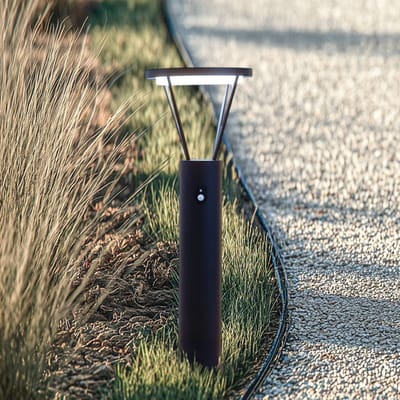 Lucande LED-zonnegolflamp Elario, 80 cm, CCT, sensor