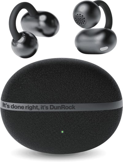 DunRock Clip - Earclips Bluetooth Oordopjes - Open Ear Draadloze oortjes