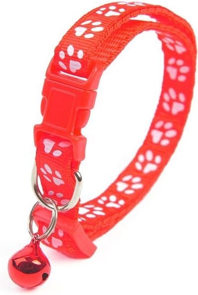 Verstelbare kat Halsband-Kattenband kitten-Kattenbandje met belletje-Halsbanden-Kattenband-Voor Hond & Kat